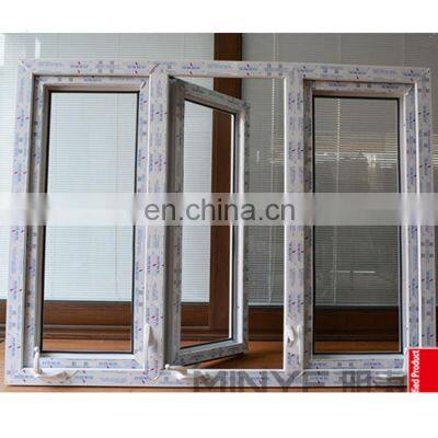 Windproof and waterproof aluminum alloy glass casement window