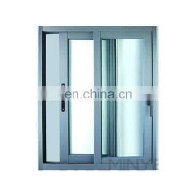 Aluminum alloy push-pull window uses good hardware fittings double-layer toughened glass is safe and reliable
