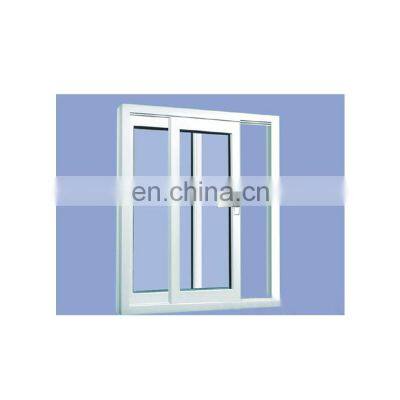 Custom aluminum alloy sliding window Germany handle double toughened glass