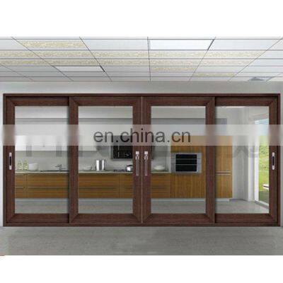 Aluminum profile sliding doors inside rolling shutter motor price Suitable for shopping mall