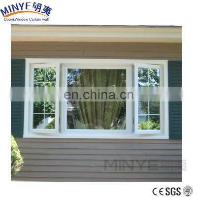 Rehau brand PVC profile casement window German PVC window design