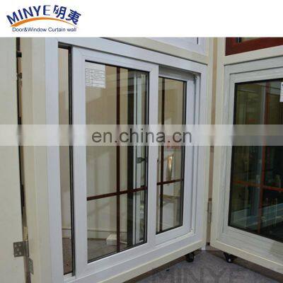 German Top Brand REHAU Customized Upvc/pvc Sliding Window With Decorative Grills