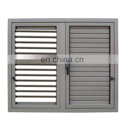 Customized Size Aluminum Window Profile Handles Louvers