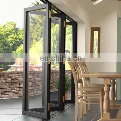 modern glass bifold doors aluminium folding sliding patio exterior doors