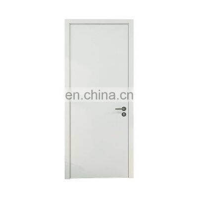 modern white bedroom swinging door oak solid wood interior doors
