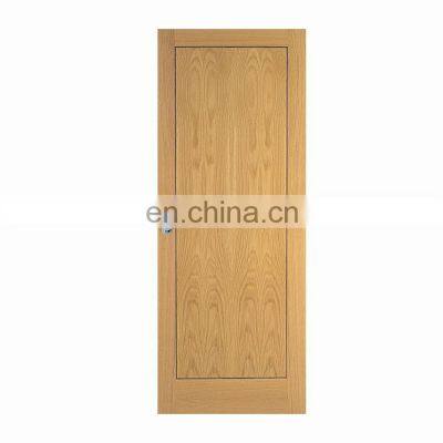 modern natural solid oak wood interior door wooden door panel design