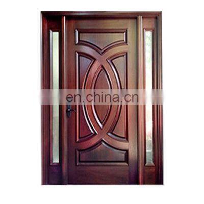 contemporary house mahogany front doors with glass antique carved main wooden doors design