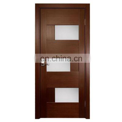 wooden french glass interior room door slab bathroom wood doors