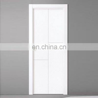Flush hardboard solid wood core flush modern high quality latest design room decoration white panel interior doors