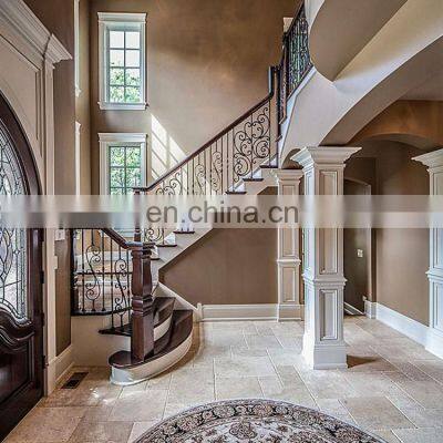 royal internal decoration wrought iron stair railing panels