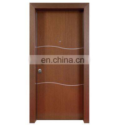 Italian steel security doors fontal steel wood armored door