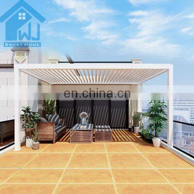 Offer Rainproof Sunproof Aluminum Patio Louver Roof Covering For Swimming Pool