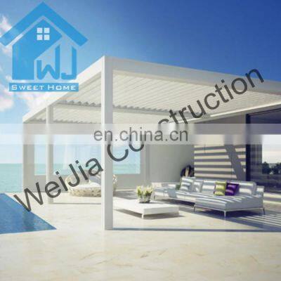 Aluminium Waterproof Motorized Opening Roofs aluminum pergola