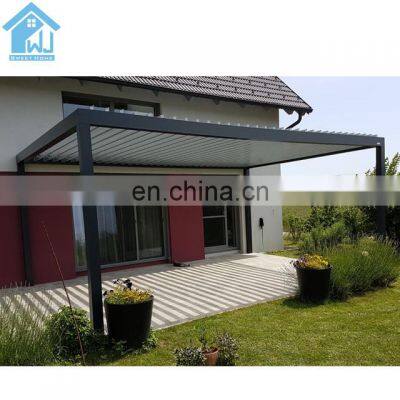 Motorised Waterproof Aluminum Louvered Pergola Terrace Roofing