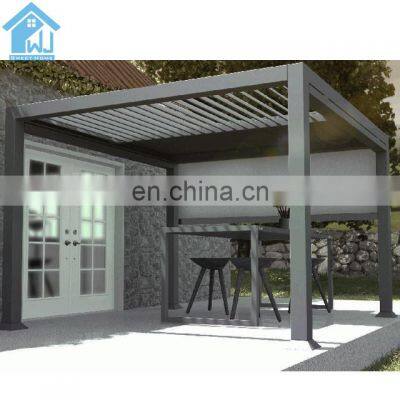 motorized solar shade electric sunroof pergola