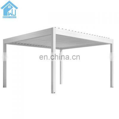 aluminum waterproof outdoor gazebo garden tent with flat roof