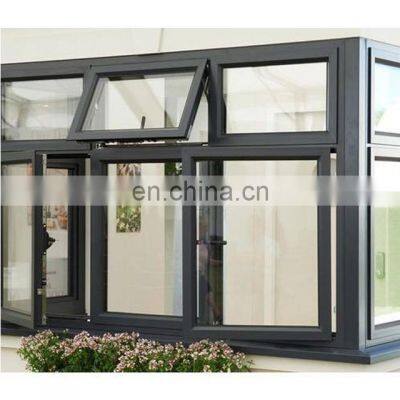 China suppliers factory directly energy saving black aluminum windows and doors with cheap price