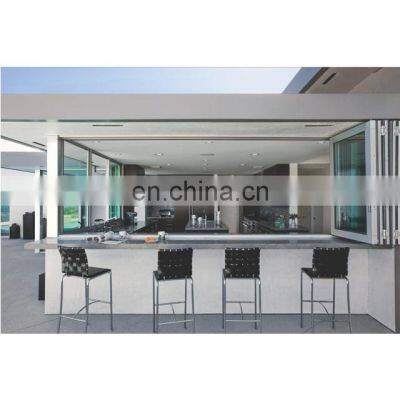 Aluminium double glazed bifold window AS2047 joinery Aus NZ Made in China construction