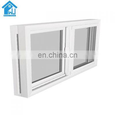 Aluminium thermal break hurricane impact window hinge casement windows with Germany hardware