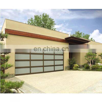 Smart phone control mobile control high performacein sliding side opening modern garage doors