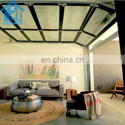 aluminum glass insulated garage door aluminium garage door for dealers with German motor