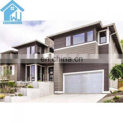 whole glass view automatic frameless garage door With German Motor