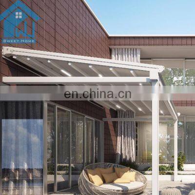 Lowes price waterproof customized sizes car retractable awning