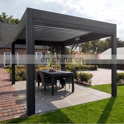 Electric Curtains Closing Awnings Retractable Roof Pergola