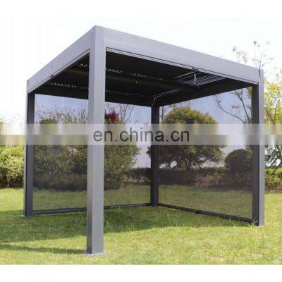 Waterproof adjustable gazebo balcony aluminum bioclimatica pergola tent kits