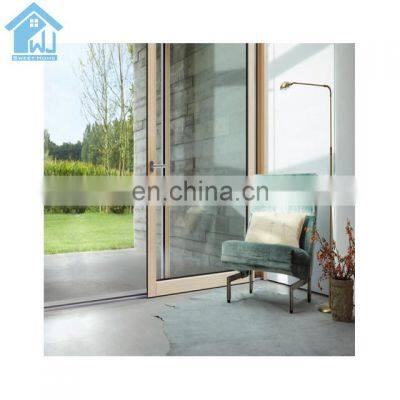 American Standards Four Panels Triple Tempered Glass Patio Door Glass Walls Sliding Door