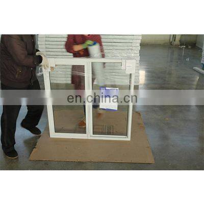 Cheap soundproof windproof hurricane glass vinyl pvc sliding windows