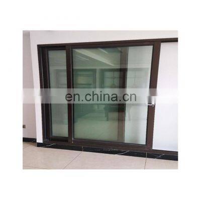 Sliding door with glass panel upvc/pvc profile vinyl frame New balcony sliding aluminium door