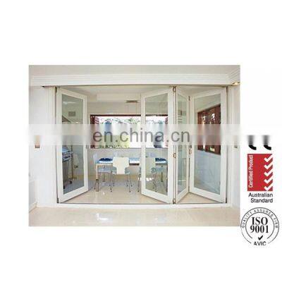Plastic Upvc Frame Glass Accordion Doors Folding Door Design Bi Fold Doors Exterior