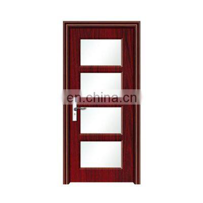 top products 2022 Water Resistant Decorative Frosted Interior Types Bathroom Door Commercial Exterior aluminum Bathroom Doors