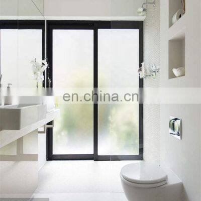 Latest style Frosted glass bathroom window and door