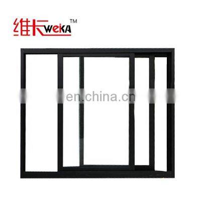 Latest Designs Aluminum Alloy Frame Horizontal Sliding Window aluminum profiles glass pane window China cheap alu window