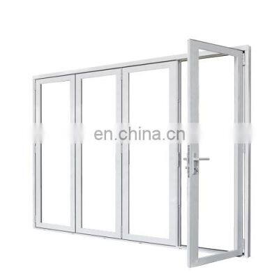 Hot-Selling high quality low price sliding door system folding door with aluminum profiles lightweight doors