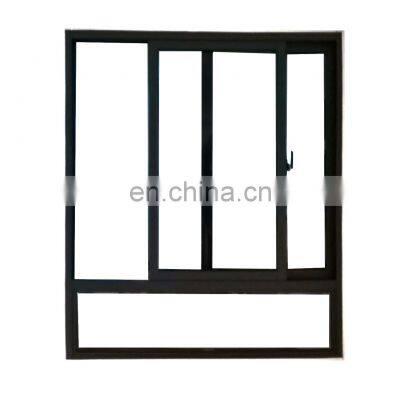 Cheap high quality horizontal sliding window prefabricated aluminum windows and doors