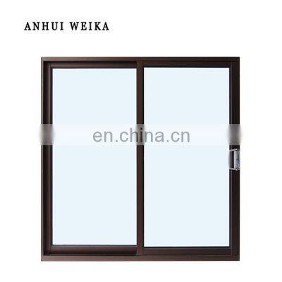 American Style sound proof laminated glass for windows villa home manual upvc sliding window