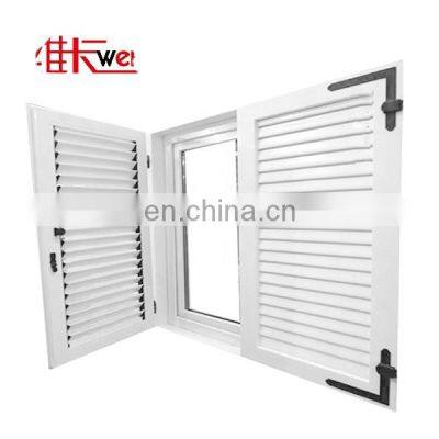 Modern Design Adjustable Plastic Shutter PVC window decorative security shutters