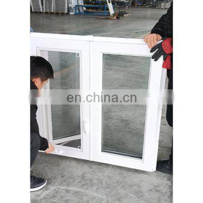 Upvc/vinyl Modern Manual America New Technology Hand Cranked Upper Hung Casement Crank Windows
