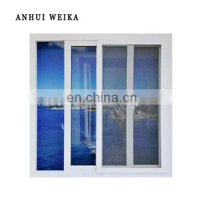 hot sale china market door and window upvc horizontal sliding windows tempered glass