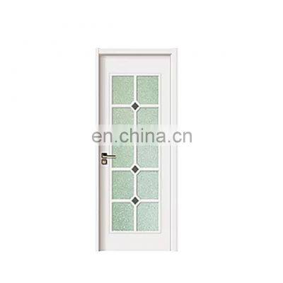 Hot Sales high quality Beautiful Style Wooden pvc bathroom door design