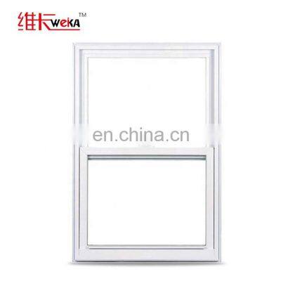good quality PVC tilt and turn glass windows double or single hung window
