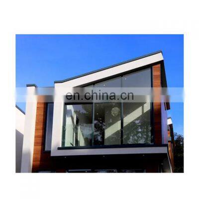 customized sliding window price philippines 3 tracks sliding windows with PVC black vinyl windows