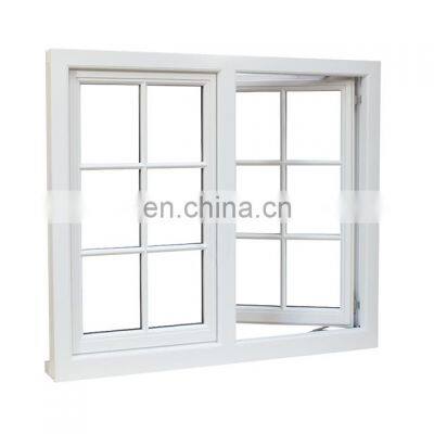 Sliding windows type and plastic frame material UPVC casement window profile