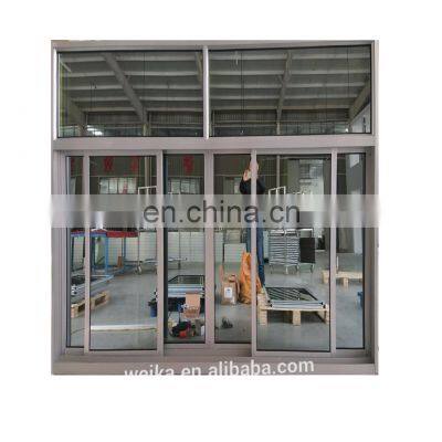Large double glazed tempered glass floor to ceiling windows and sliding doors for balcony patio