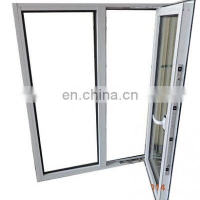 Windows casement with glass windows aluminum profile door window