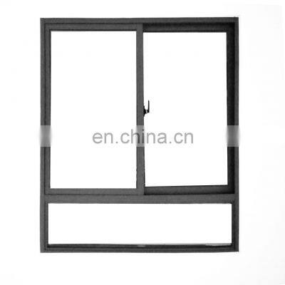Aluminum frame profiles tempered glass sliding window aluminum ventanas modernas de aluminio blanco para casas