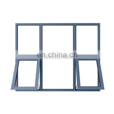 fenetre avec volets 3mm tempered glass roof Awning Windows Living Room Safe Design Aluminum Awning Windows